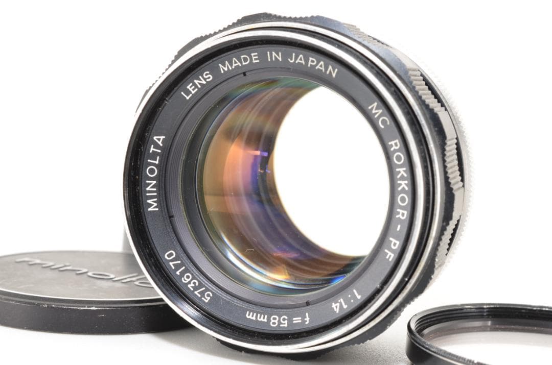 ミノルタ MINOLTA ROKKOR-PF 58mm f1.4 ♯2748
