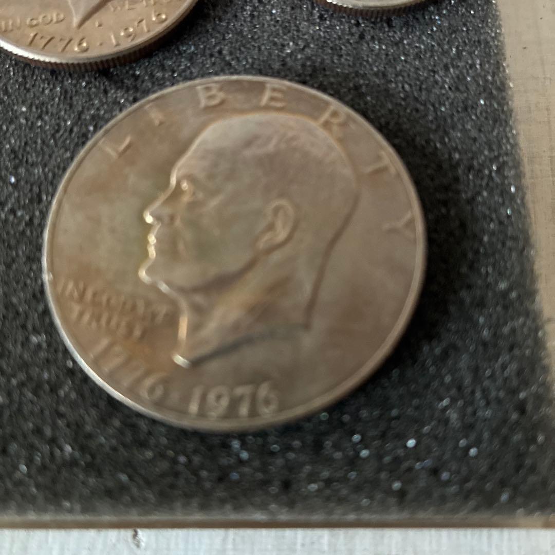 1976年記念硬貨セット　アイゼンハワー 1ドル硬貨 アメリカ独立200周年