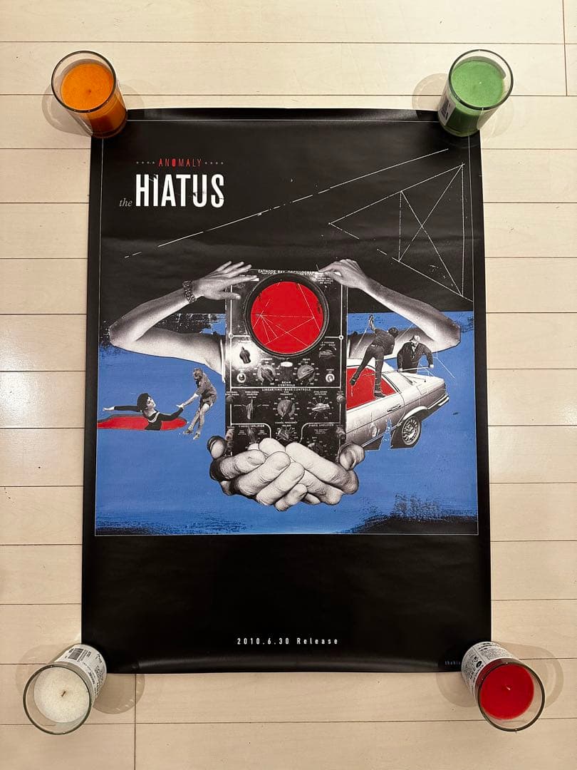 the HIATUS B2ポスター　2ndハイエイタス　細美武士
