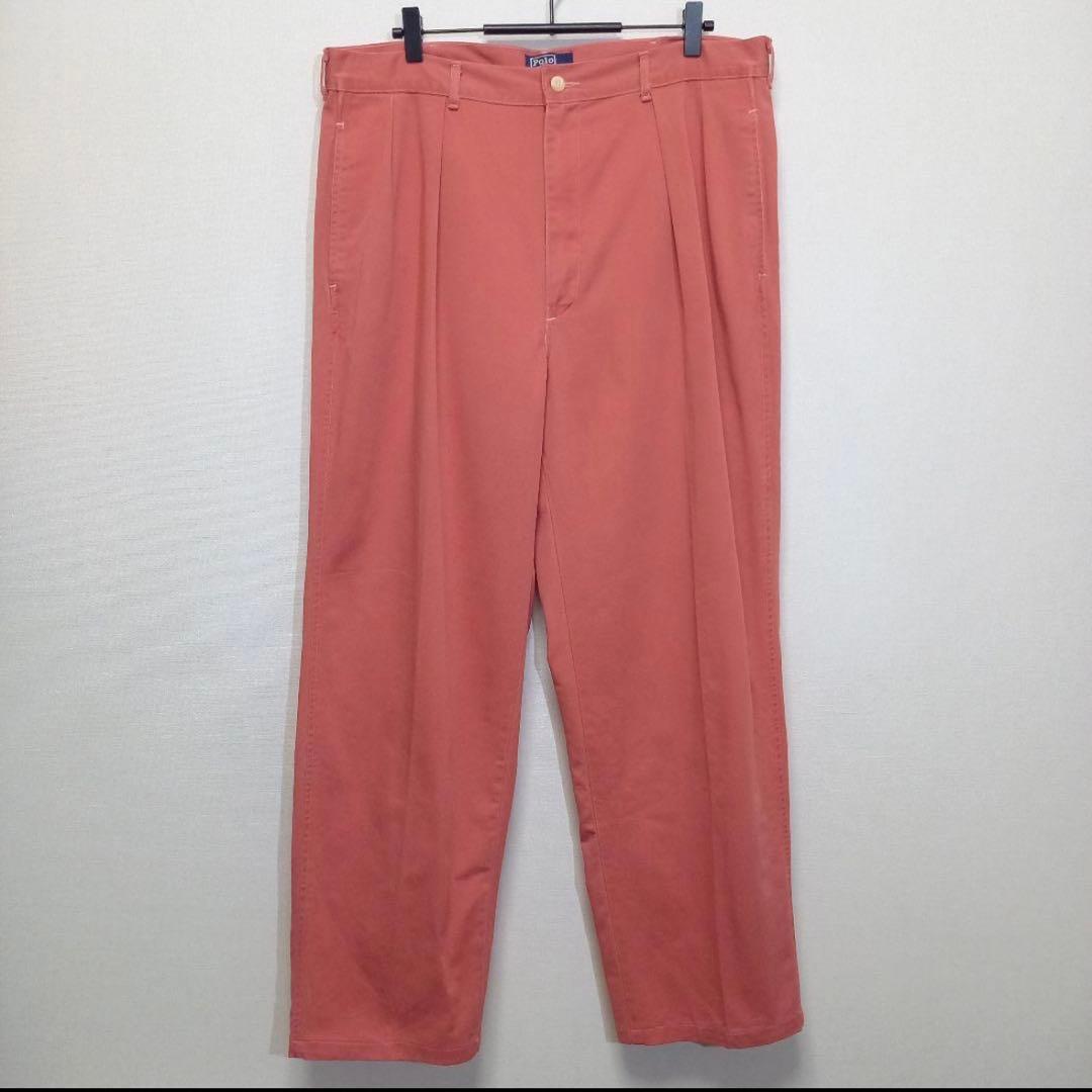 ち*)様 【ピンク!!】80s90s ポロラルフローレン ポロチノ アンドリュー