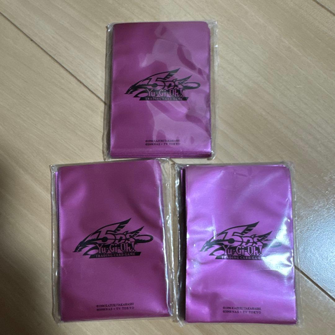遊戯王 5ds スリーブ ピンク 3個セット