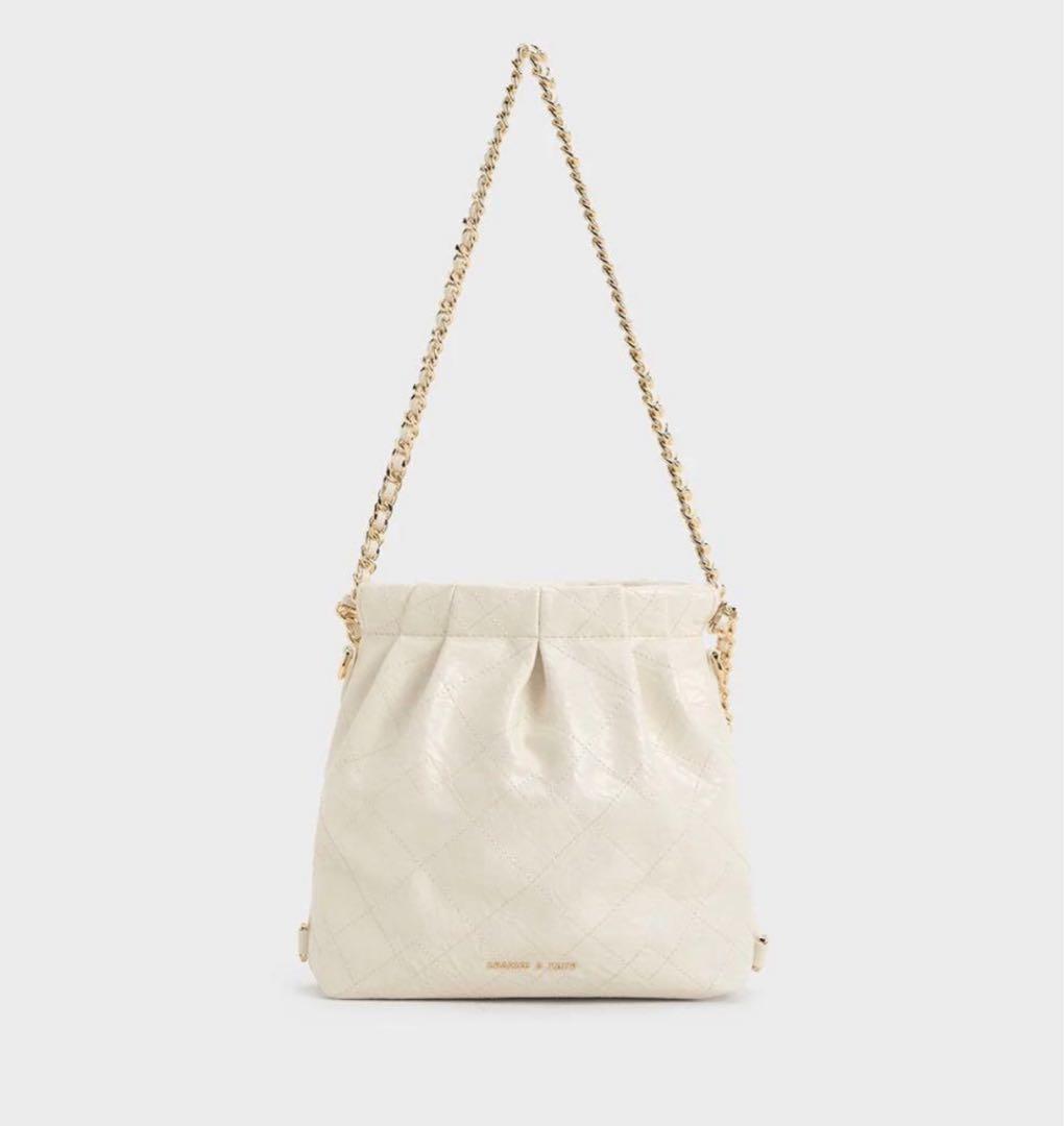 CHARLES&KEITH Duo チェーンハンドル ショルダーバッグ ハンド