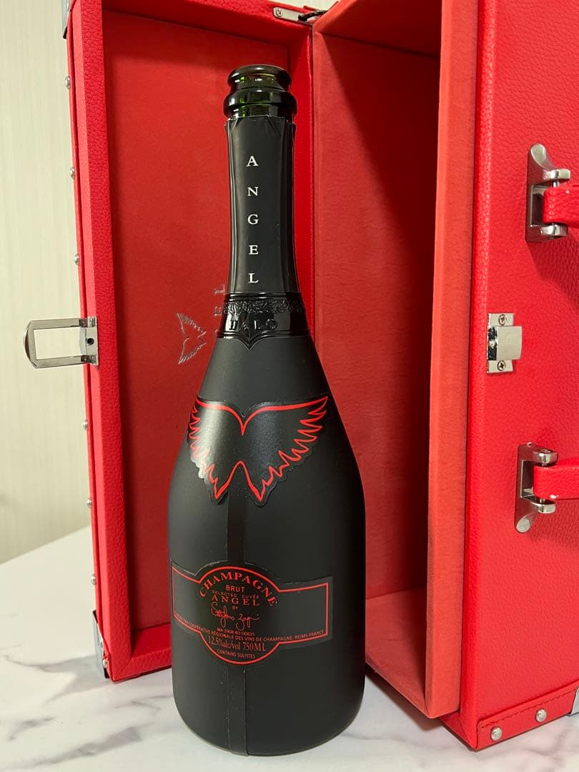 エンジェルシャンパン　空瓶　空箱