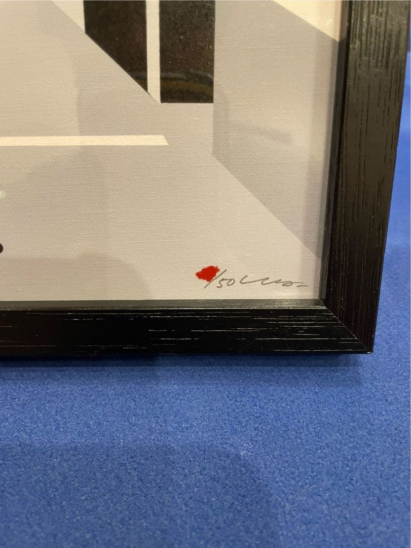 Ly painter 額装込み　　　　Kaws kyne 村上隆　奈良美智