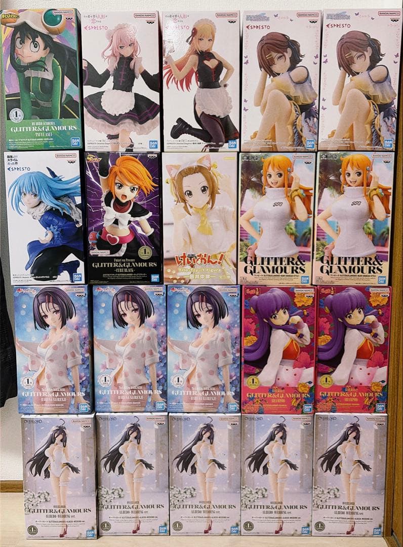 Glitter&GlamoursトリオトライトESPREST フィギュア20点