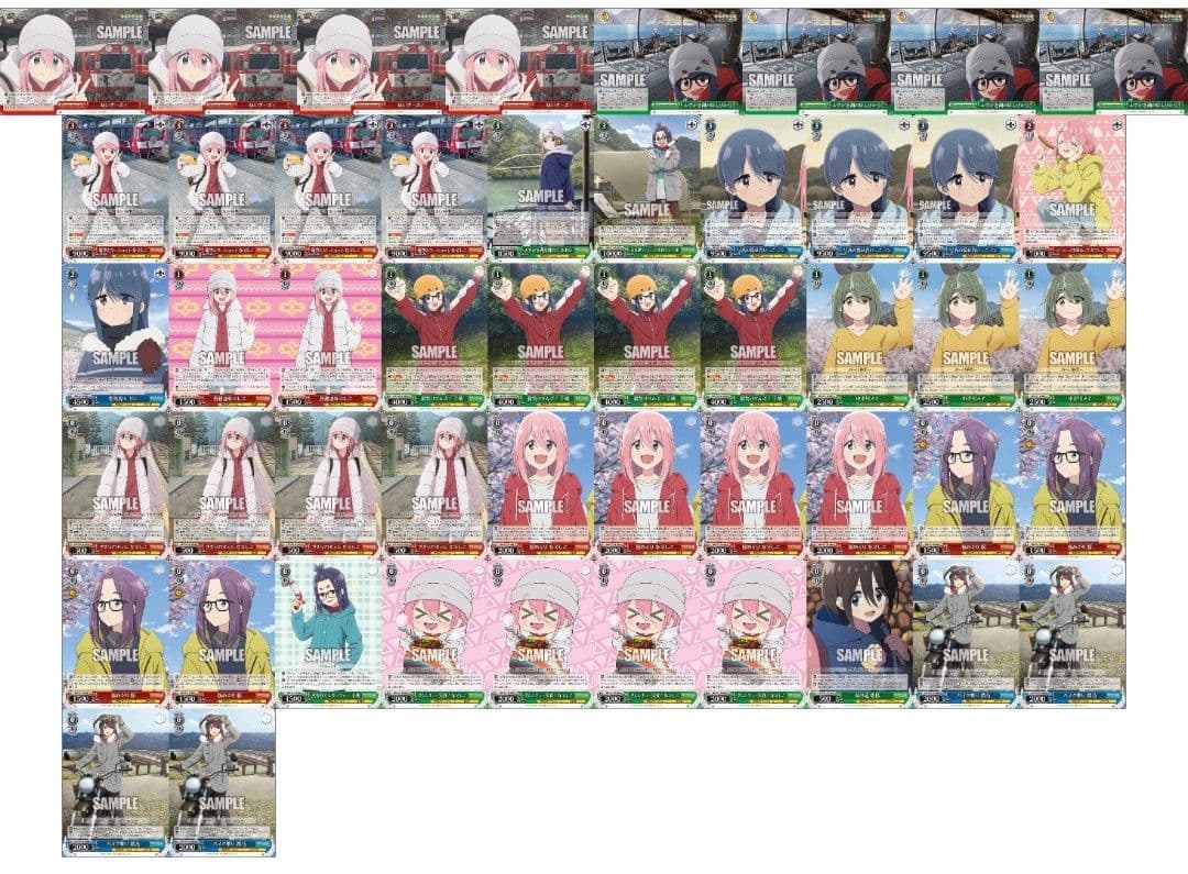 デッキ　扉宝　８宝　ゆるキャン　ヴァイスシュヴァルツ
