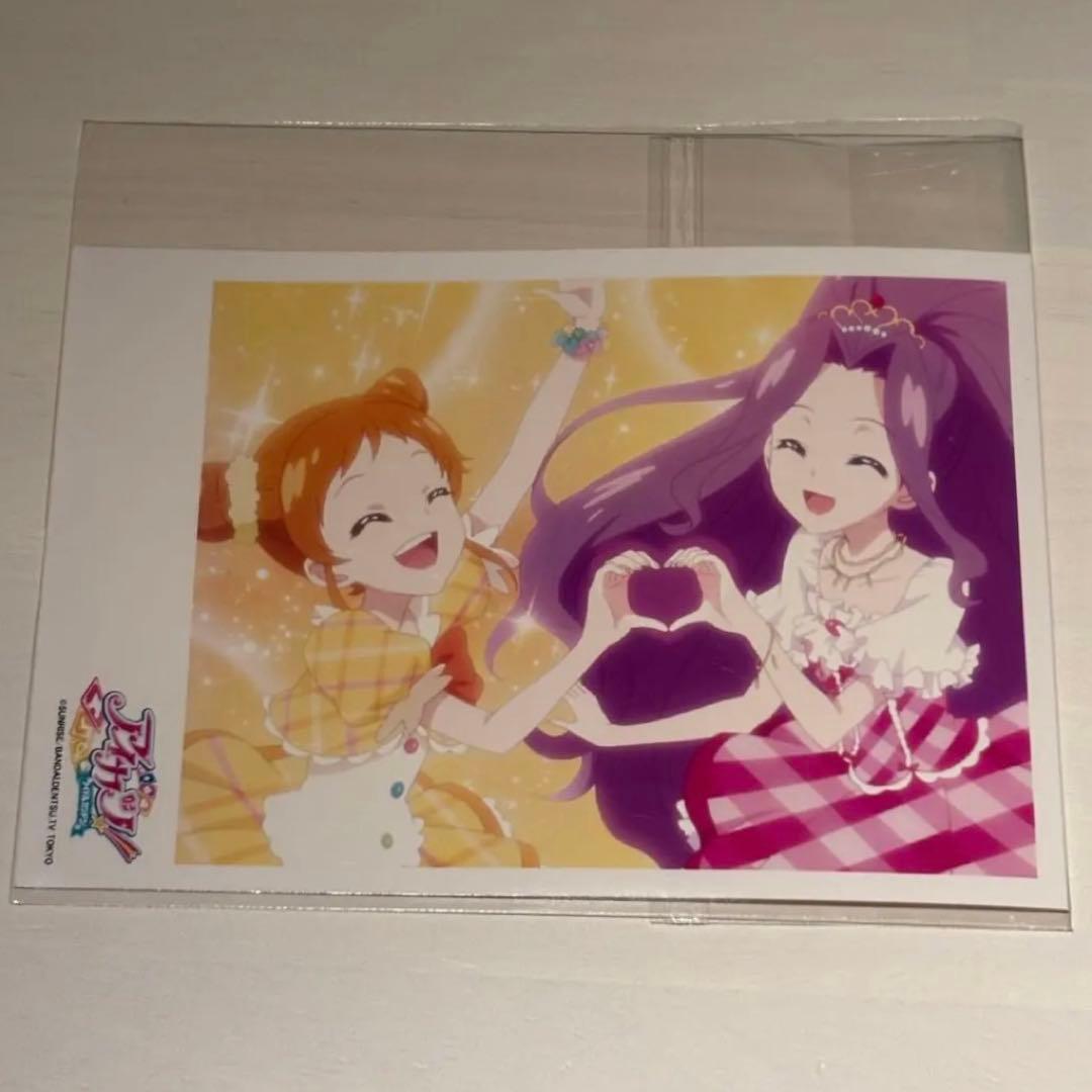 アイカツ ブロマイド オフィシャルショップ限定 神崎美月 有栖川おとめ 希少