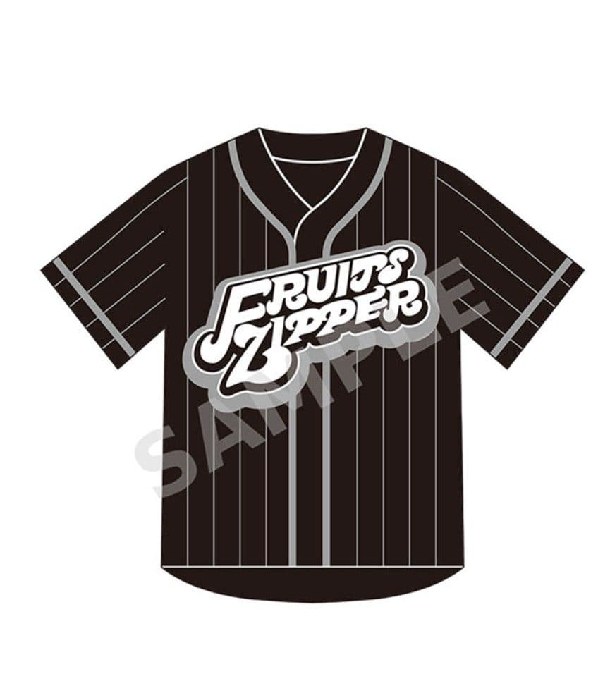 FRUITS ZIPPER ユニフォーム 黒 ストライプ