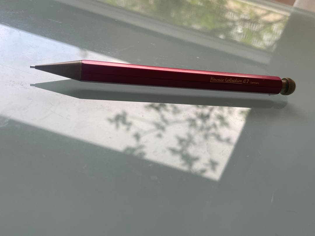 カヴェコスペシャル　シャープペンシル　レッド0.7