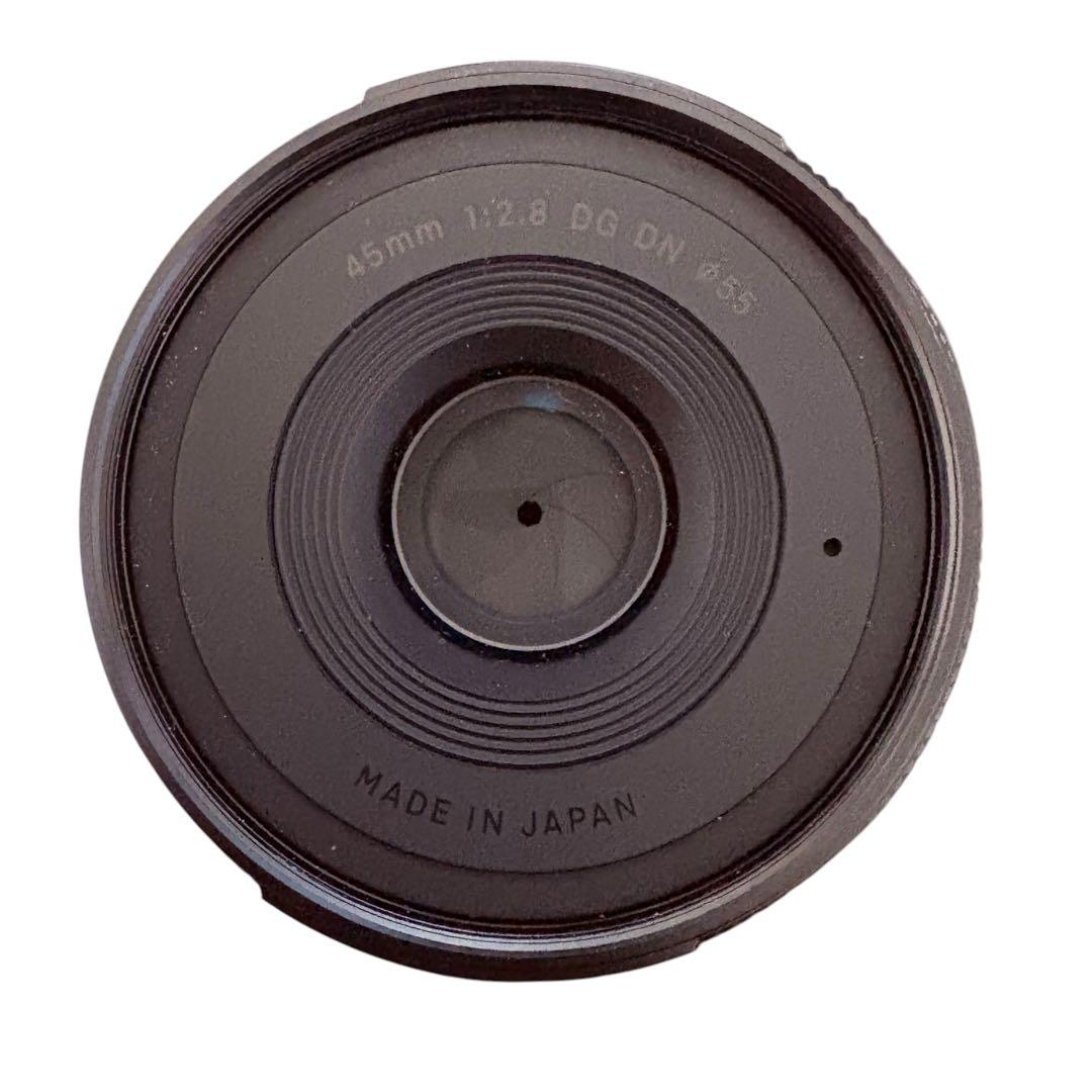 美品 SIGMA 45mm F2.8 DG DN Lマウント ライカ