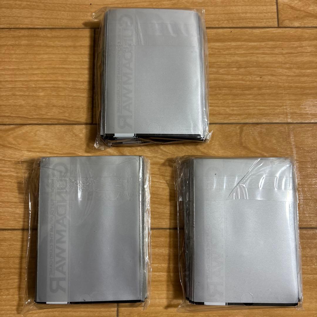 スリーブ ガンダムウォー 大会優勝景品（黒）3個セット