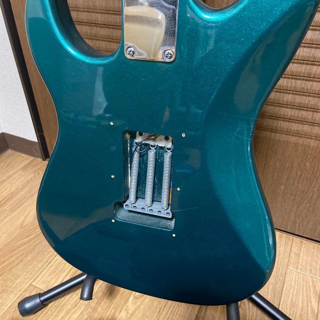 Faster エレキギター グリーン