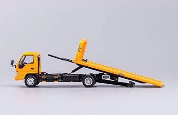 いすゞエルフ レッカー車　1/64 イエロー