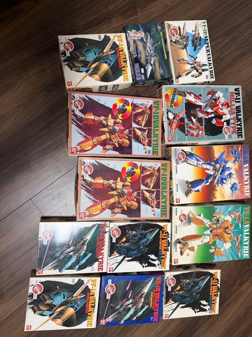 超時空要塞マクロス15周年バンダイバルキリープラモデルセット