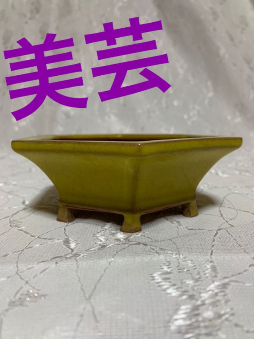 美芸　盆栽鉢　六角