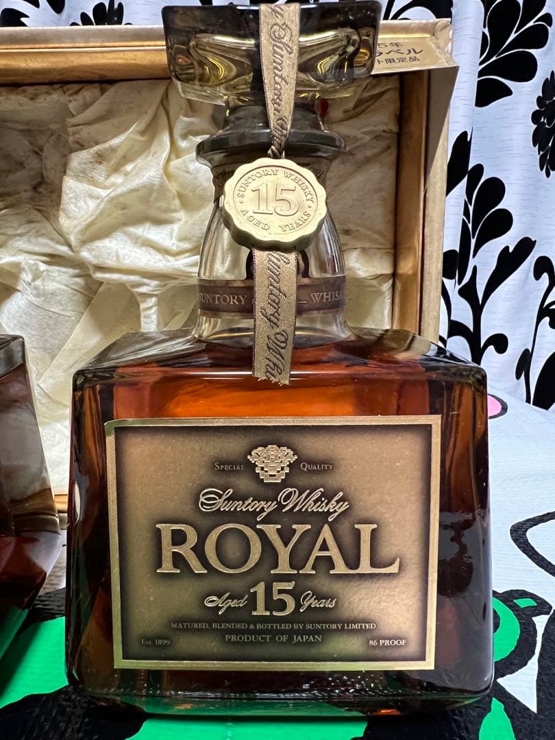 サントリーウイスキー ロイヤル 15年 ゴールドラベル 750ml 2本セット