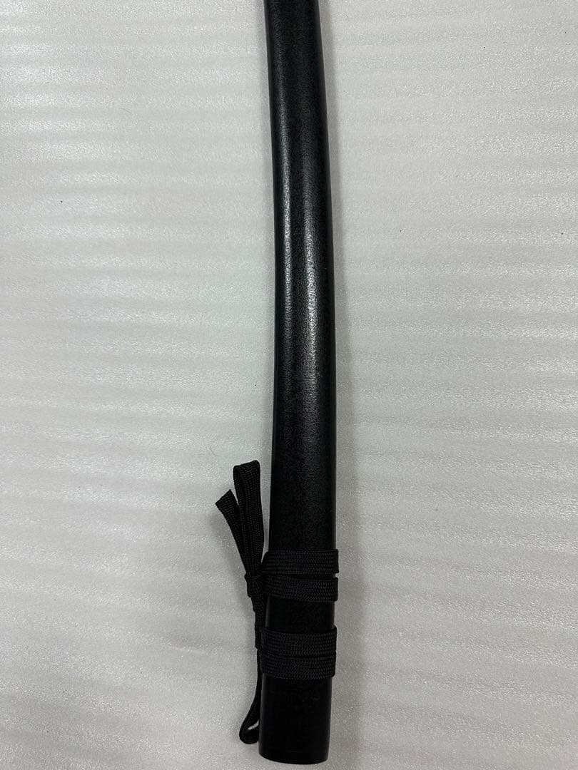 美品 模造刀 打刀 黑鞘 鞘付長さ約103cm