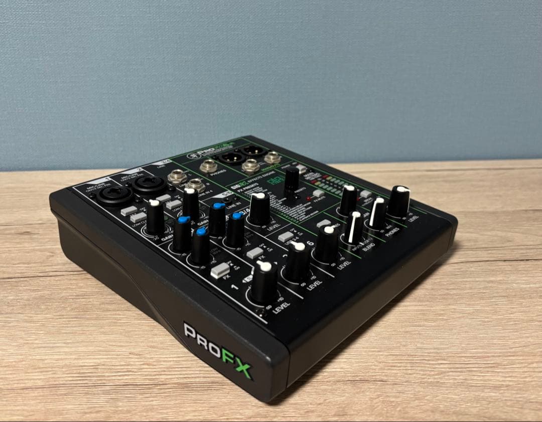 MACKIE PROFX6 v3 アダプター、取説、箱付き、動作確認済み