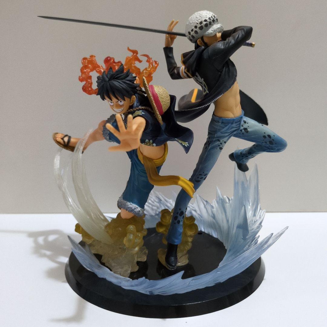 ワンピース ルフィ＆トラファルガー・ロー ドレスローザ編フィギュア