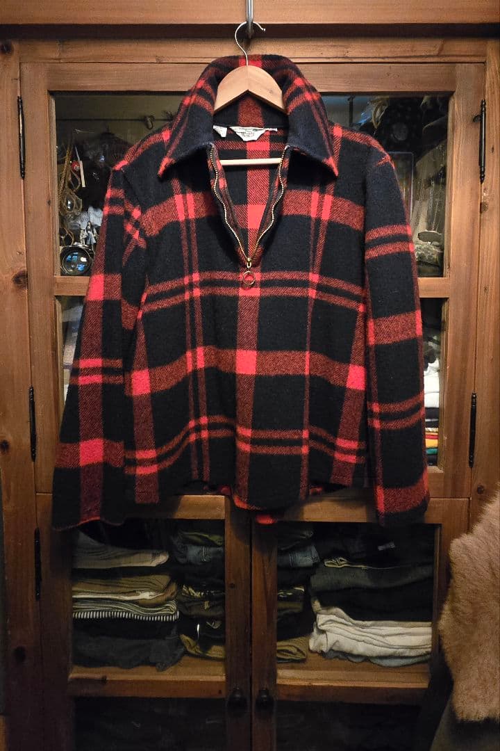 VINTAGE 70's Woolrìch Pullover Buffalo