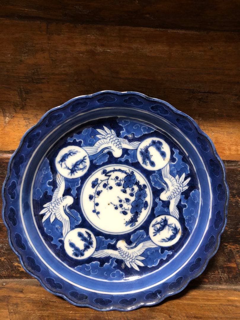 時代　皿