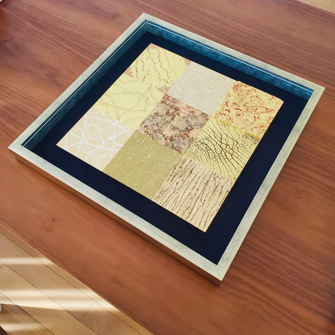 【新品未使用】箔一　LUXE GOLD アートピース　パネル　絵画
