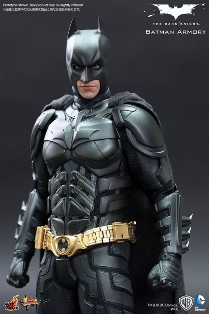 バットマン　フィギュア 1/6 ホットトイズ　ダークナイト　格納庫