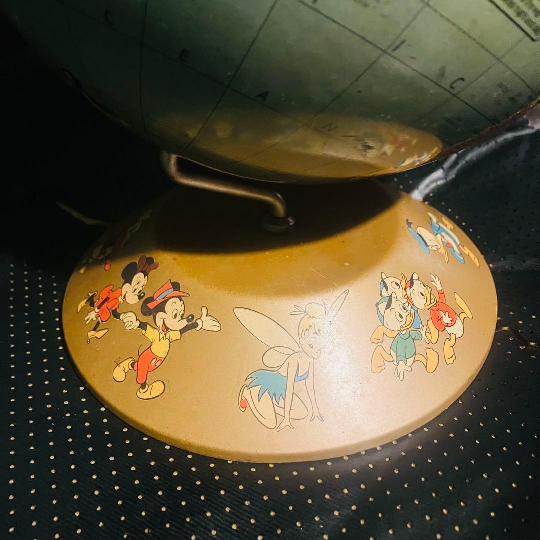 激レア 60's Rand McNally ディズニー 地球儀