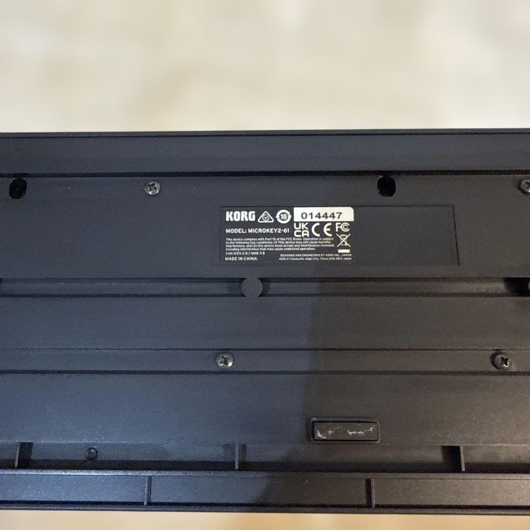 KORG microKEY2-61 MIDIキーボード USB 61鍵
