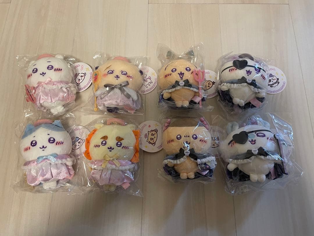 【新品未開封】ちいかわ　てんし♡あくま　初版 マスコット8種セット