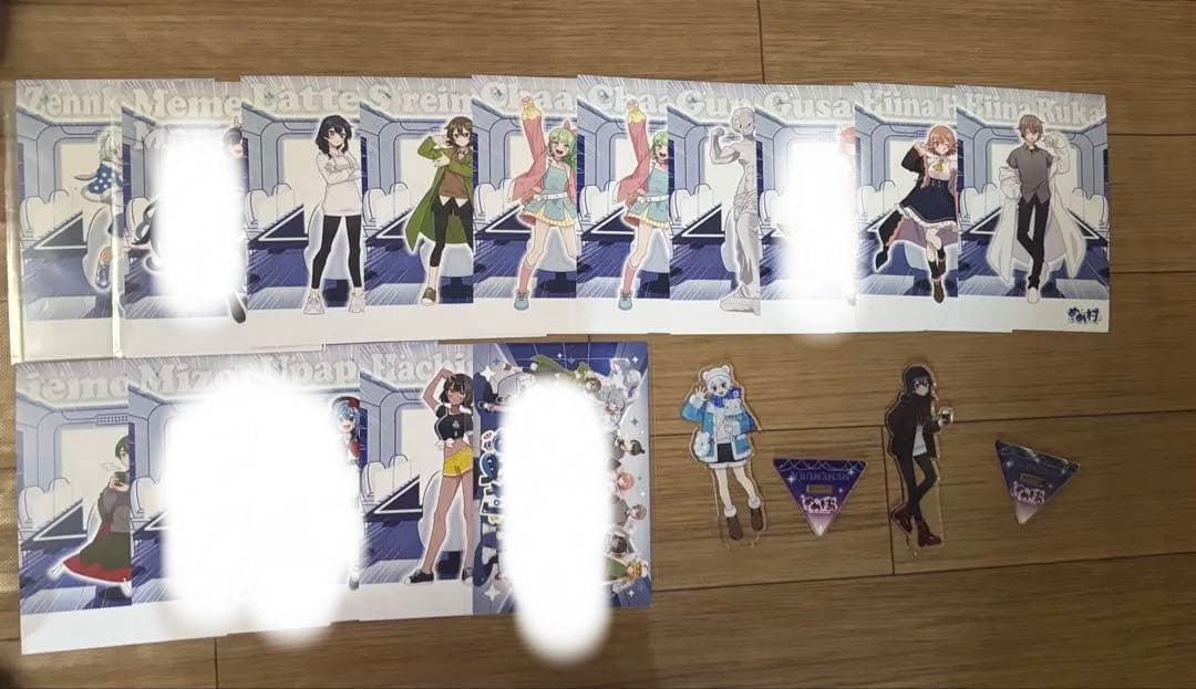 めめ村　まとめ売り　缶バッジ　ポストカード　クリアカード　アクリルブロック