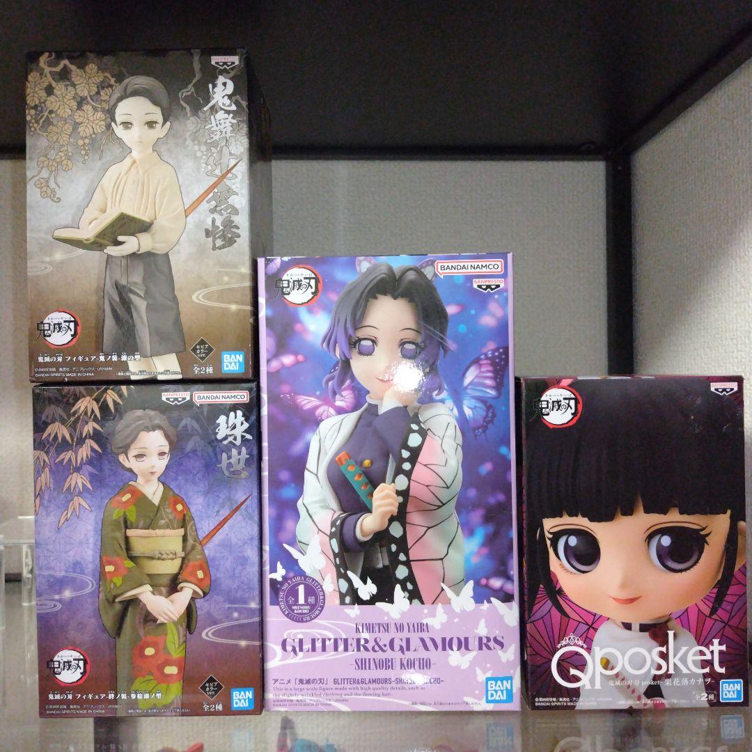 ②鬼滅の刃フィギュア　グリッター&グラマラス　胡蝶しのぶ、美少女　他まとめ売り