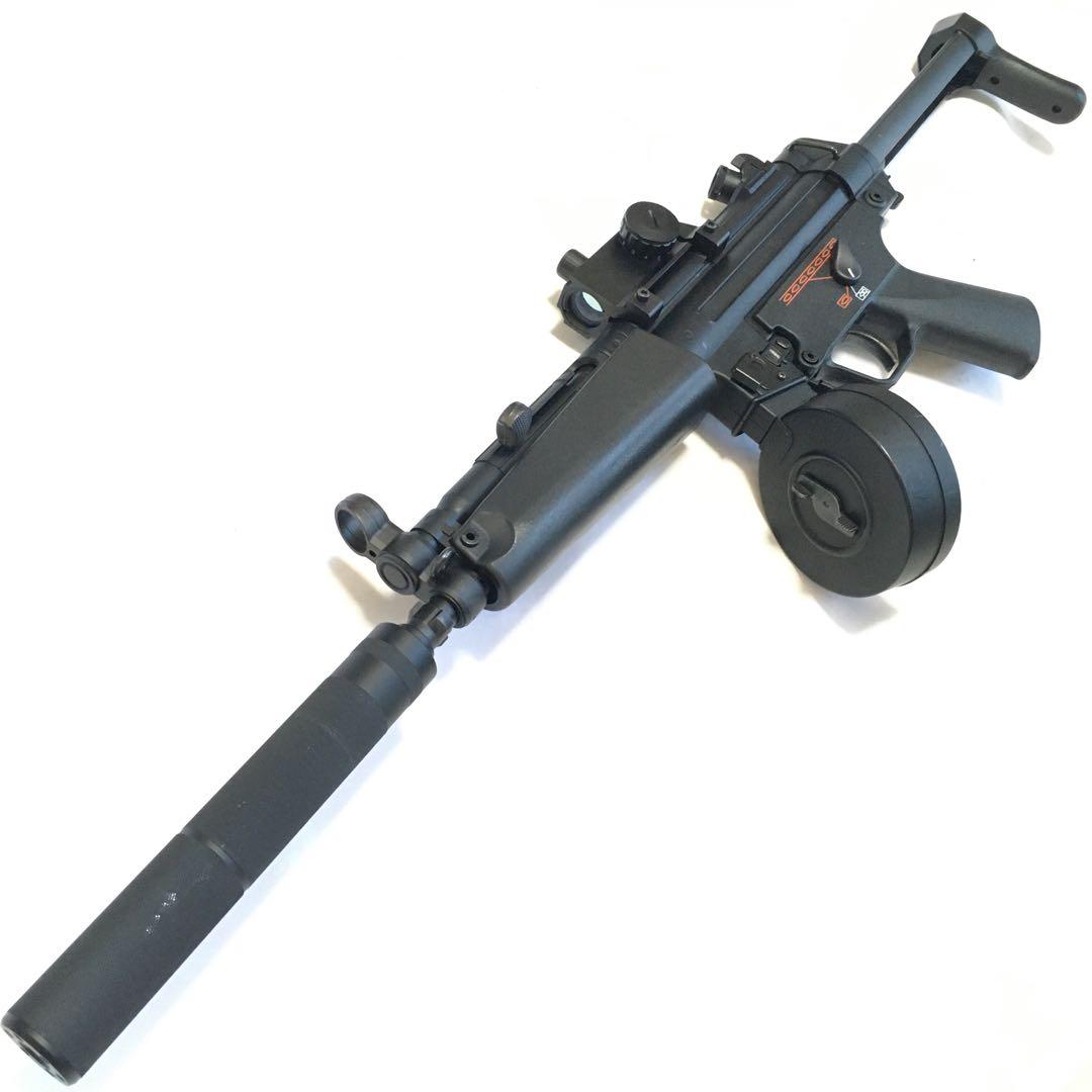 【極美品＆動作快調!!】 東京マルイ ハイサイクル 電動ガン MP5 セット!!