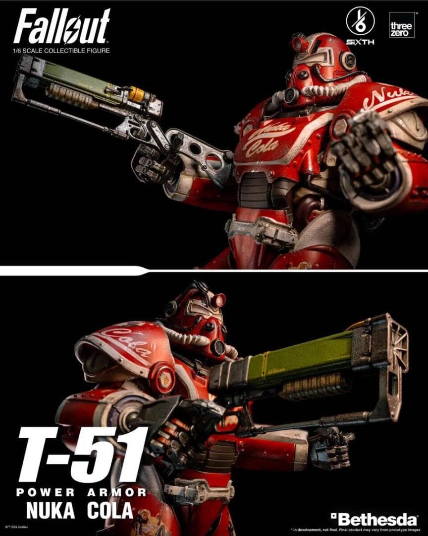 threezero 1/6 フォールアウト T-51 ヌカコーラ・パワーアーマー