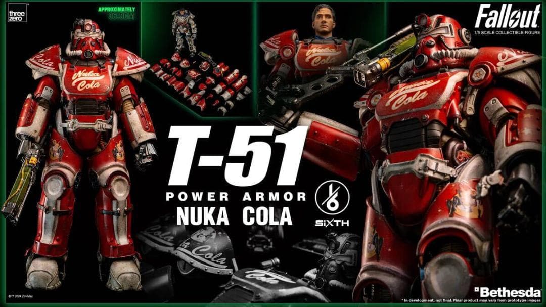 threezero 1/6 フォールアウト T-51 ヌカコーラ・パワーアーマー