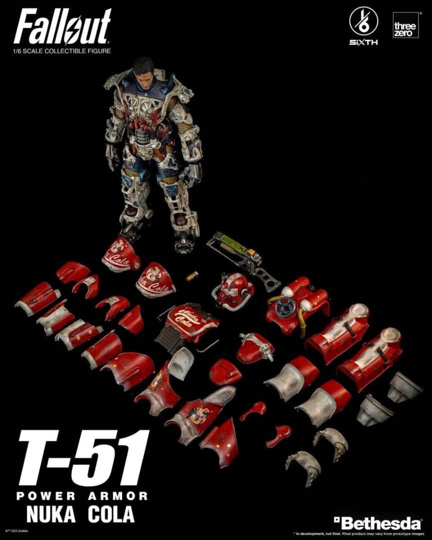 threezero 1/6 フォールアウト T-51 ヌカコーラ・パワーアーマー