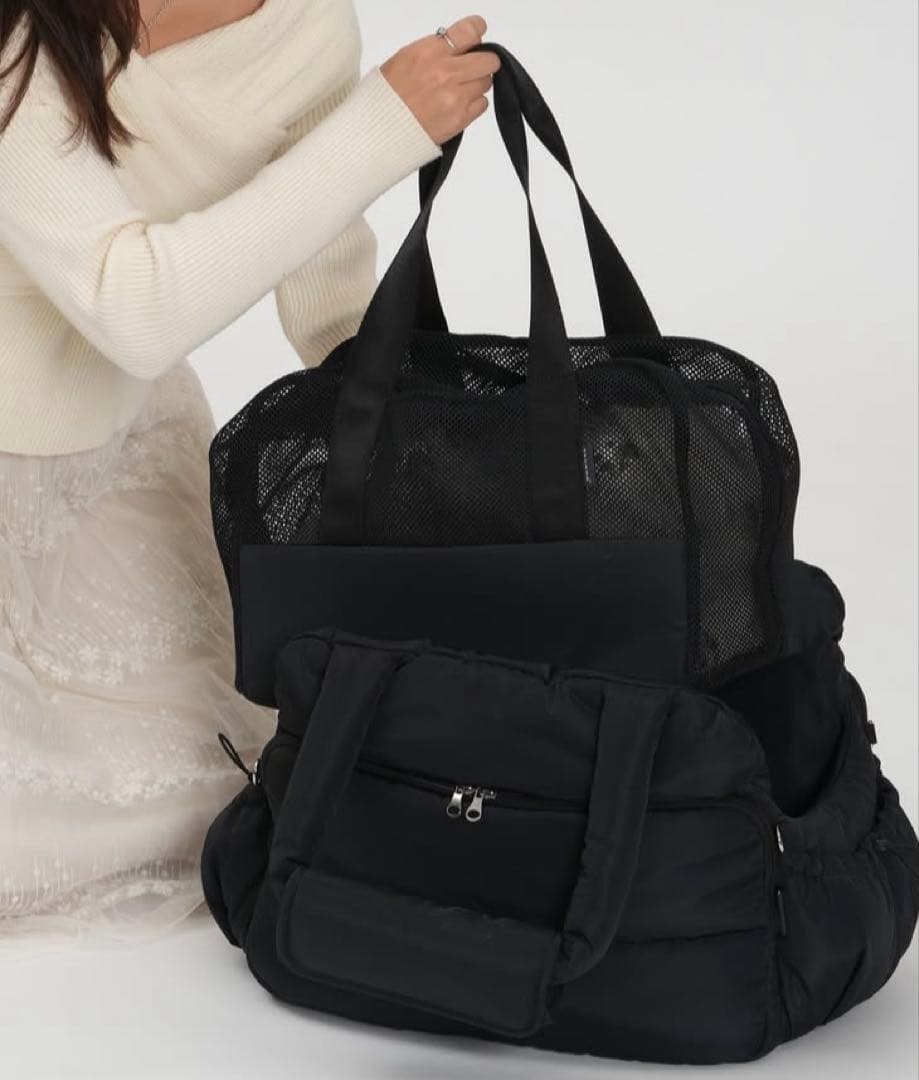 SSOOOK グースフィール バッグ 美品