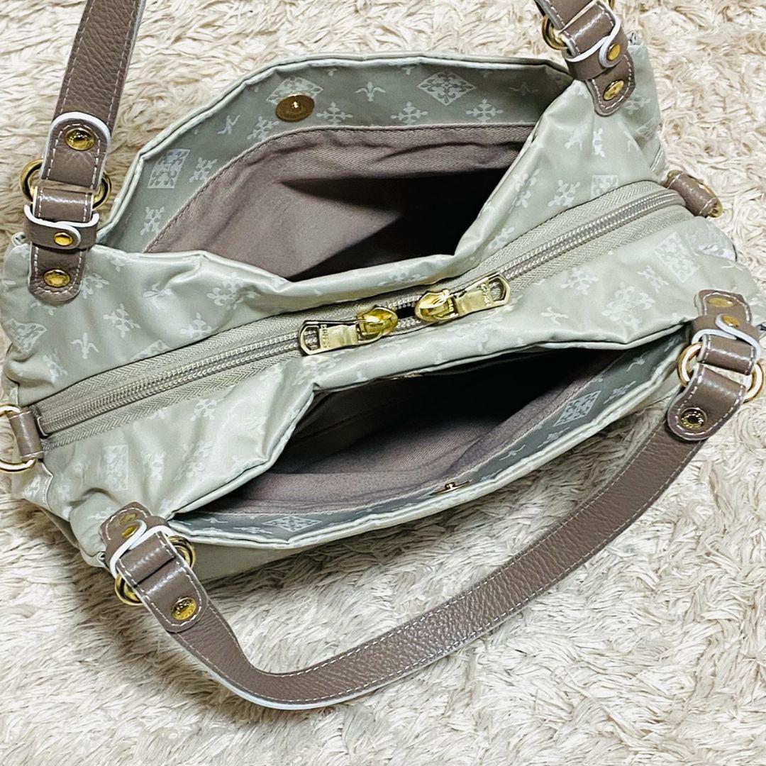 未使用品♡ラシット カラーハンドル ミニトートバッグ 2way♡モノグラム