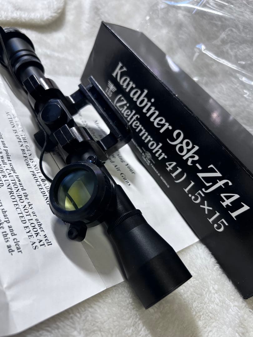 タナカKarabiner 98k-Zf41 スコープ 1.5×15