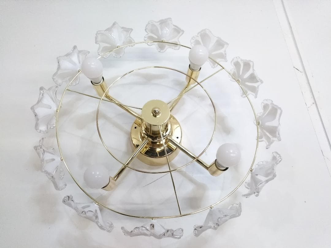 キシマ ブーケ Bouquet シャンデリア ペンダントライト 4灯 LED ◇