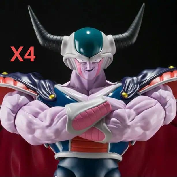 4セット　S.H.Figuarts コルド大王，新品未開封品