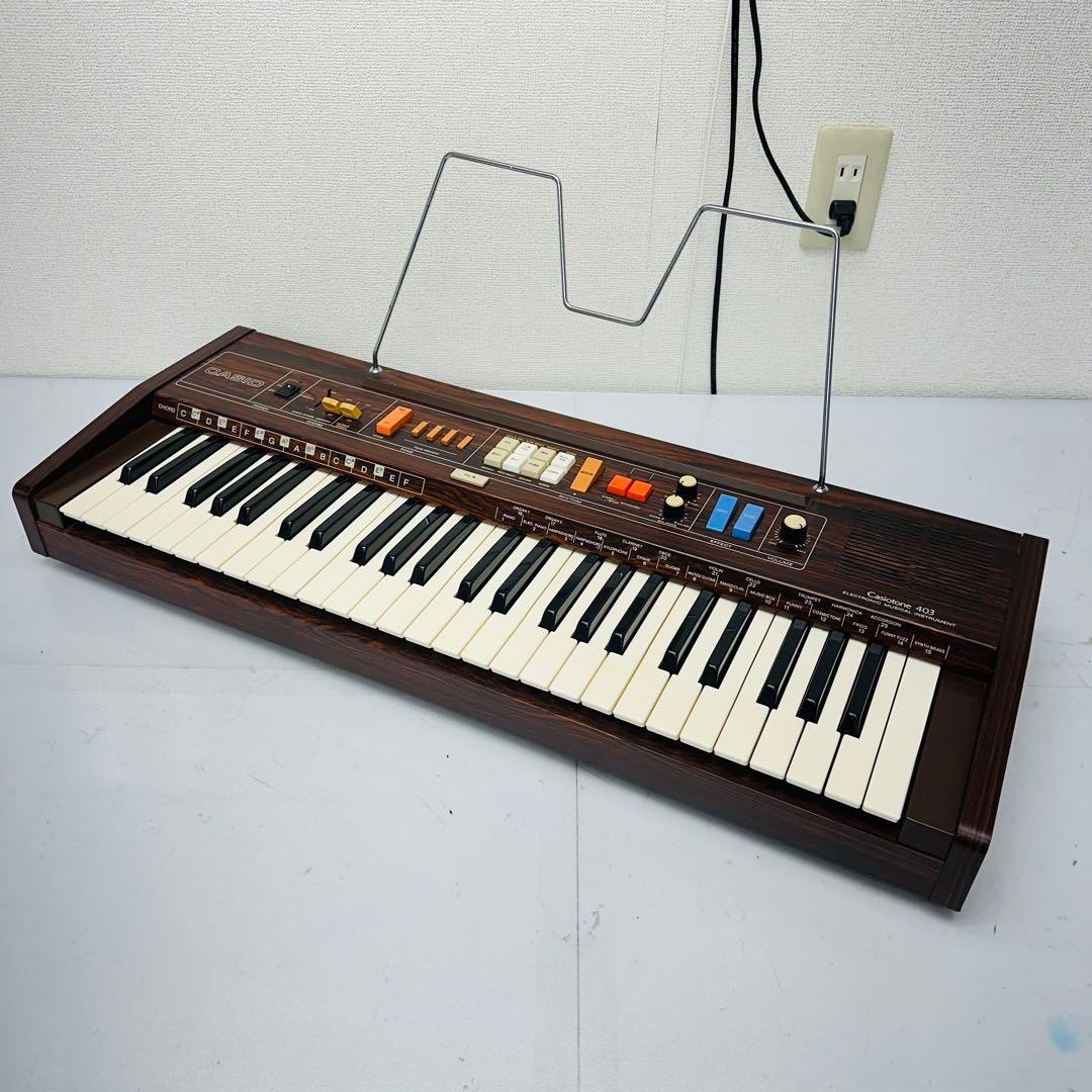CASIO ヴィンテージ電子キーボード Casiotone403