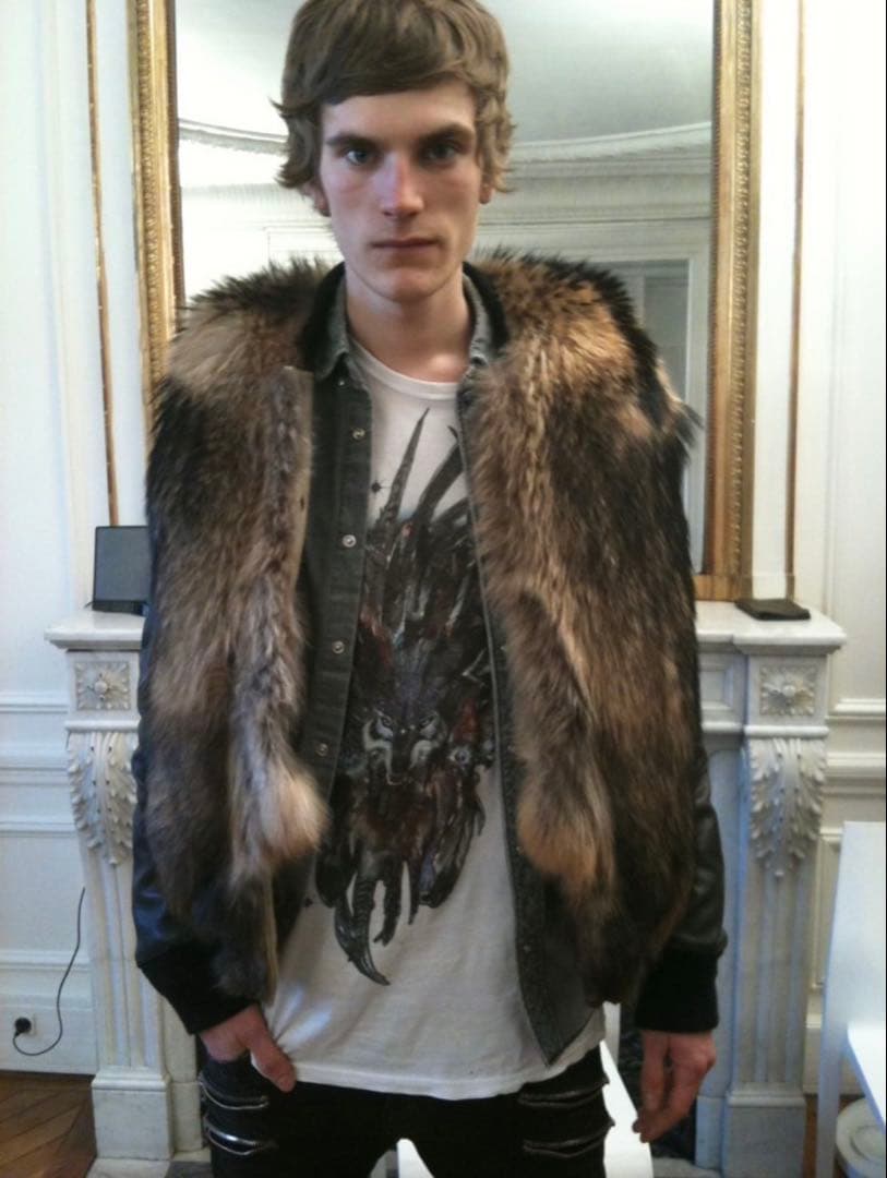 Balmain Homme AW11 ウルフ Tシャツ