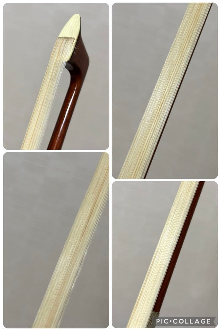 スズキ　バイオリン　No.520 4/4 1988年　弓　アルシェ