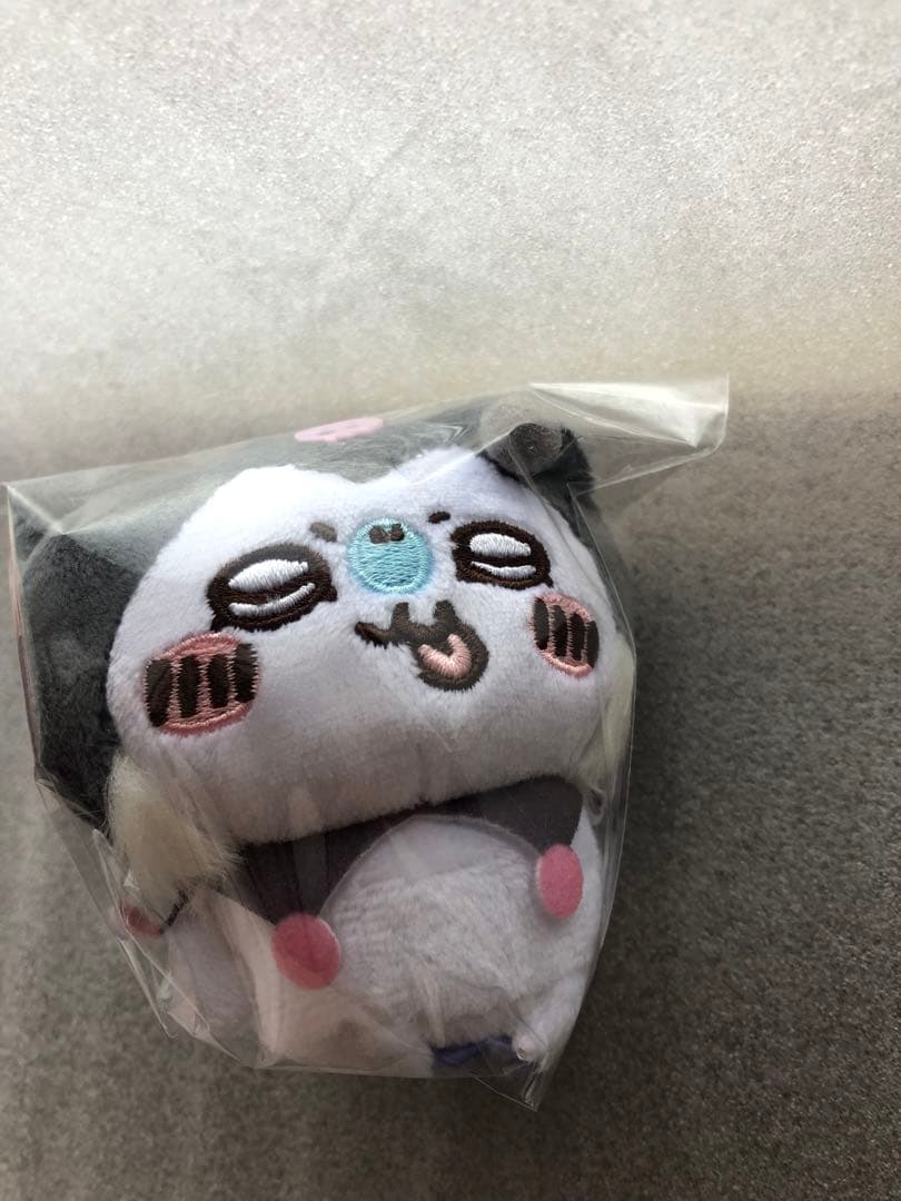 【全種】ちいかわぬいぐるみストラップ付き 約10cm ちいかわ×サンリオ