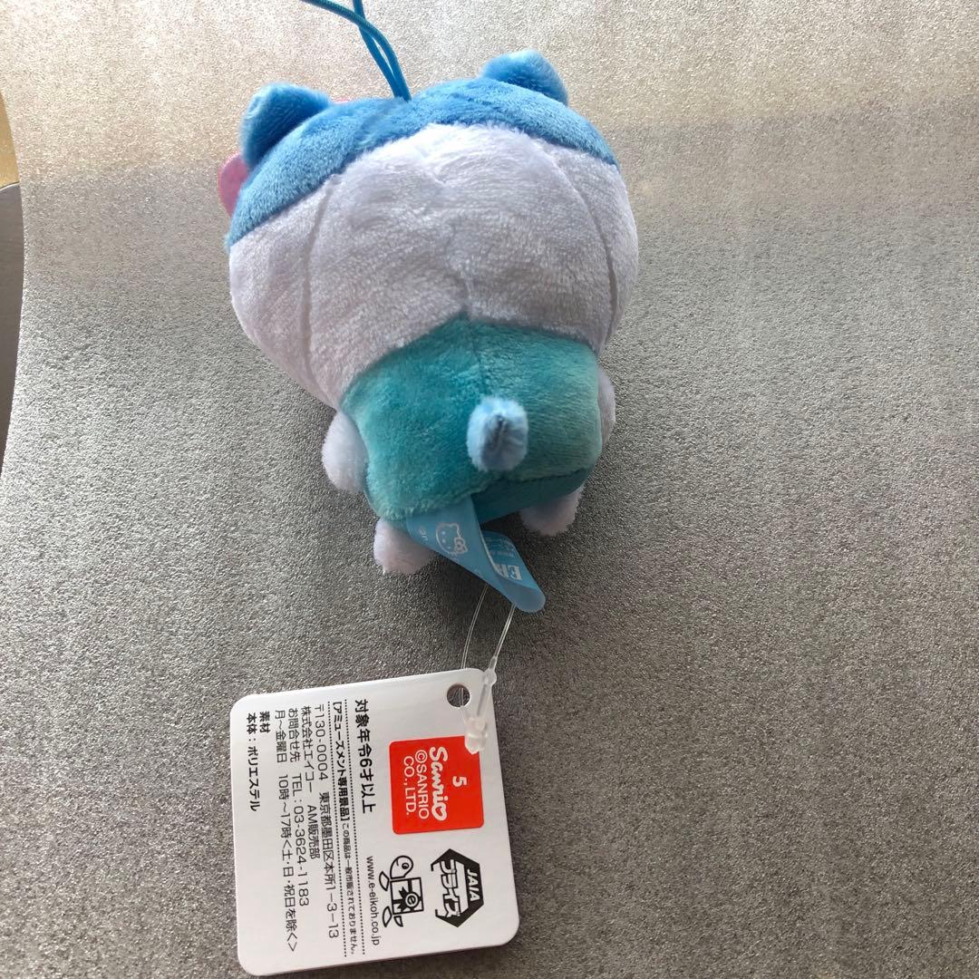 【全種】ちいかわぬいぐるみストラップ付き 約10cm ちいかわ×サンリオ