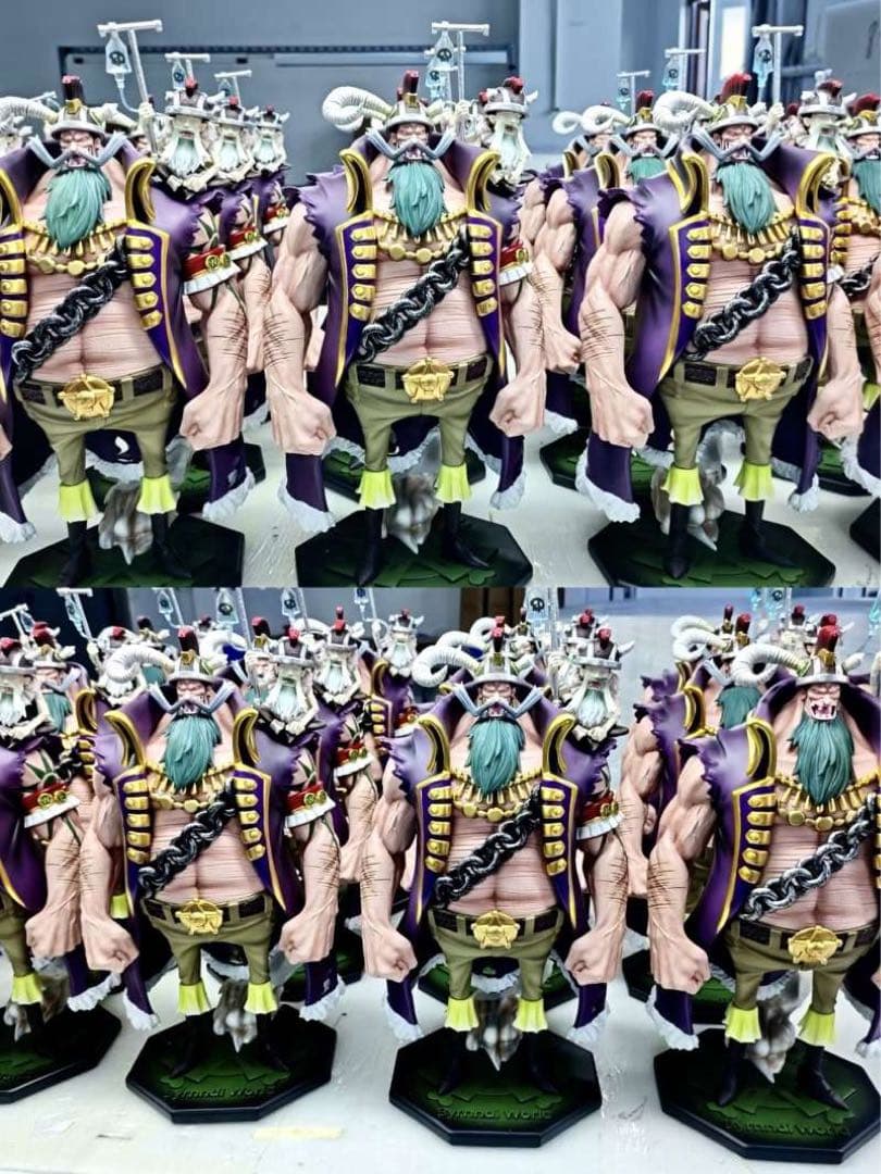 ワンピース POP バーンディ・ワールド フィギュア ガレージキット
