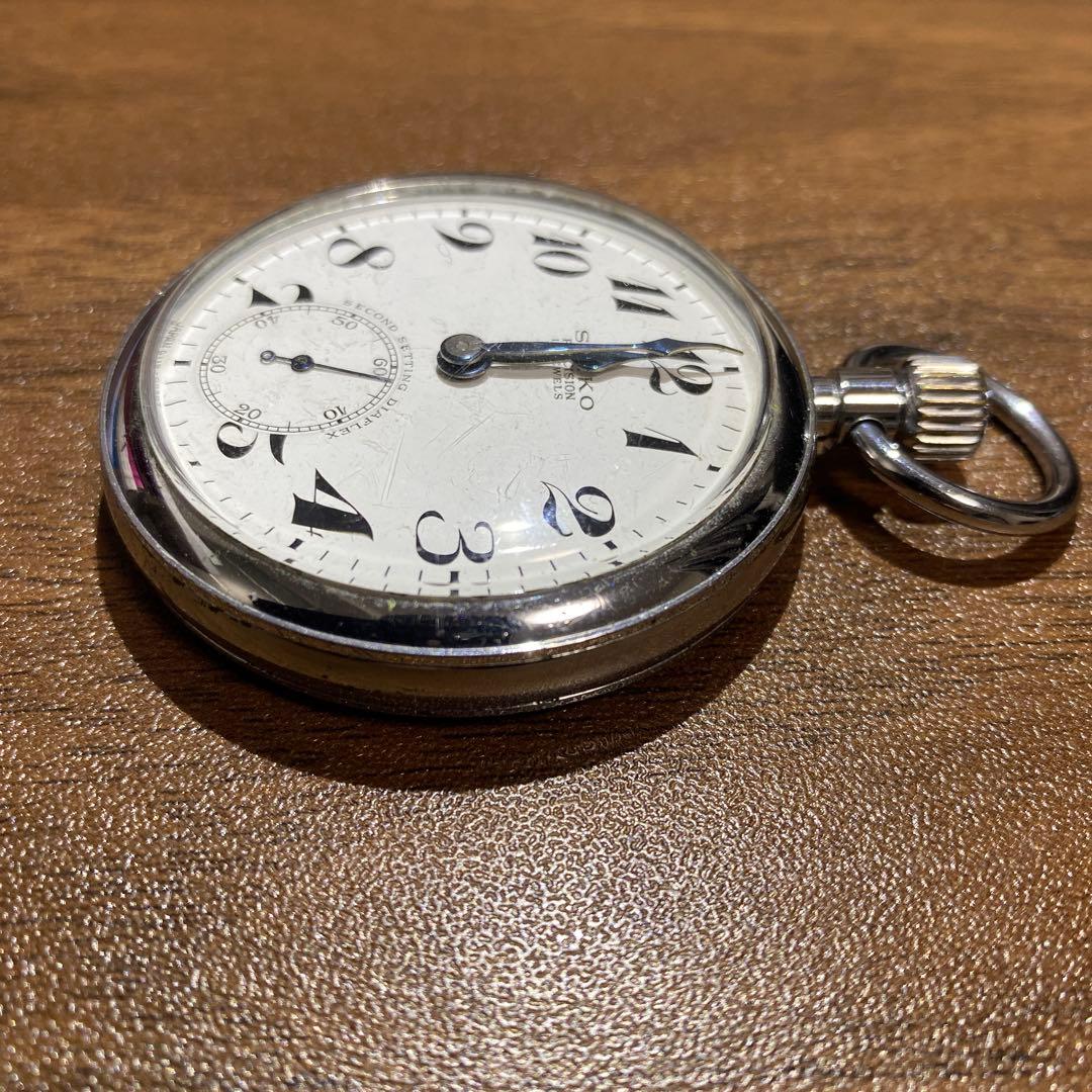 動作品　国鉄　昭和42年　国鉄関西　0384 懐中時計　SEIKO