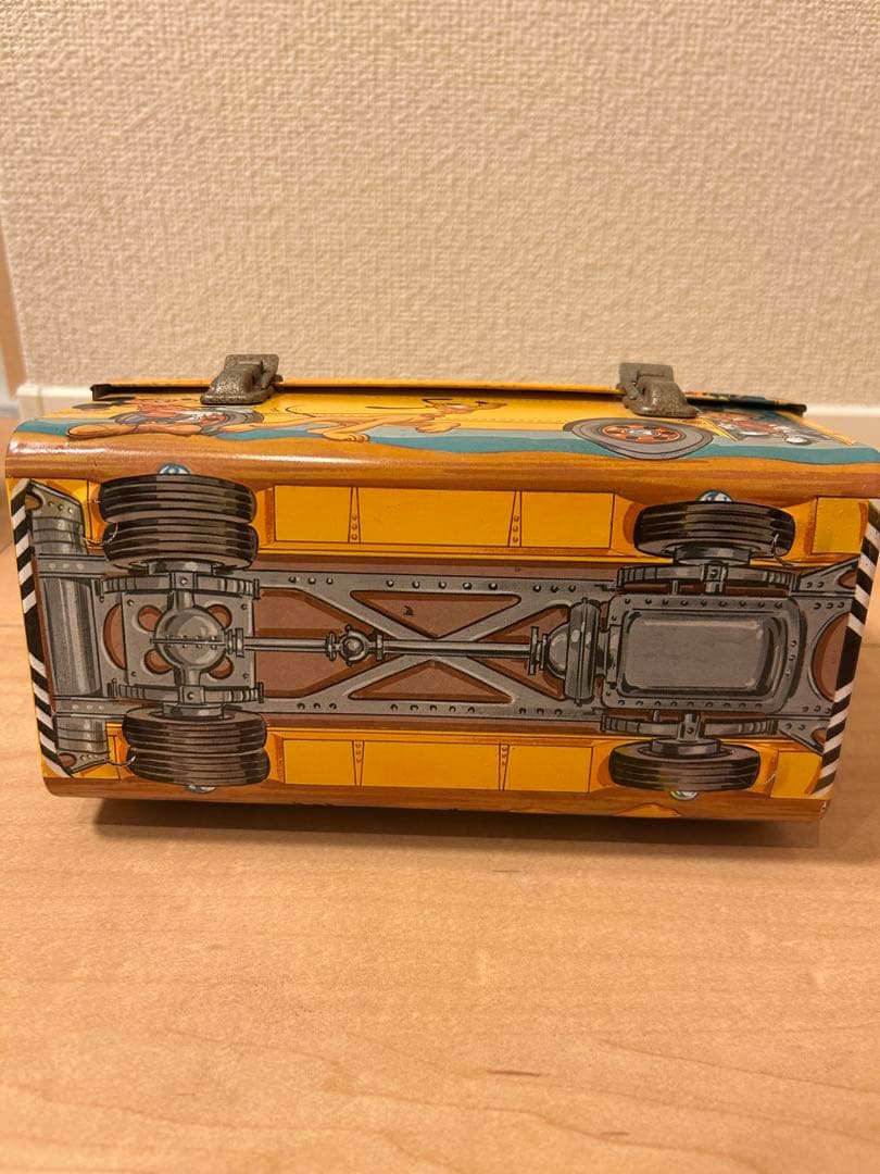 ディズニー ヴィンテージ スクールバス ランチボックス アラジン