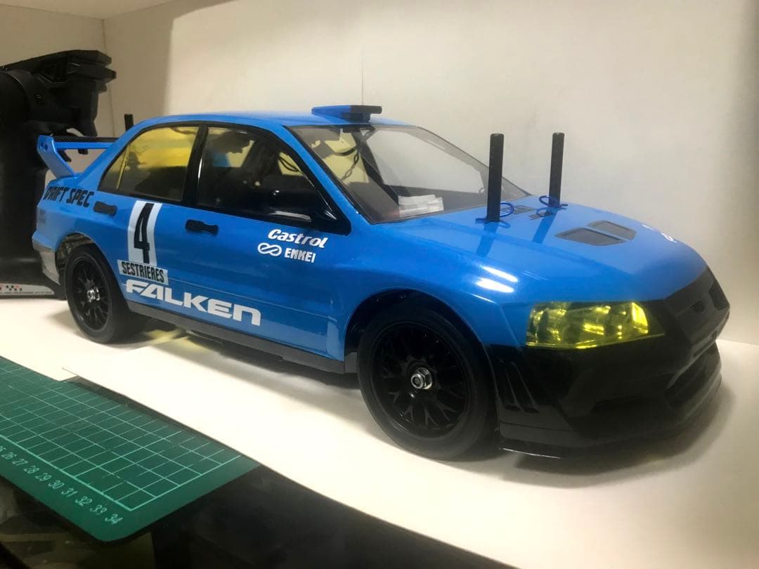ラジコン タミヤ TT-02 入門者向けセット ランサーⅦ WRC MX-6③